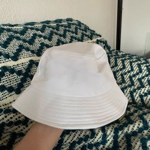 White Bucket Hat
